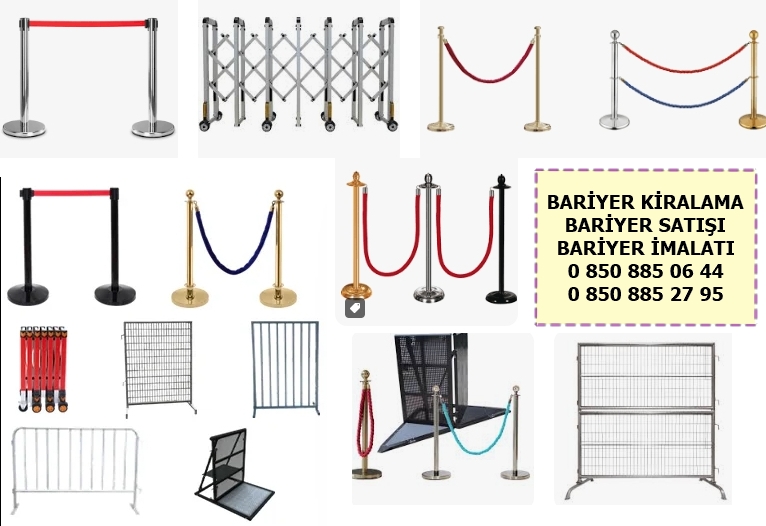 Bariyer kiralama sat�� imalat�